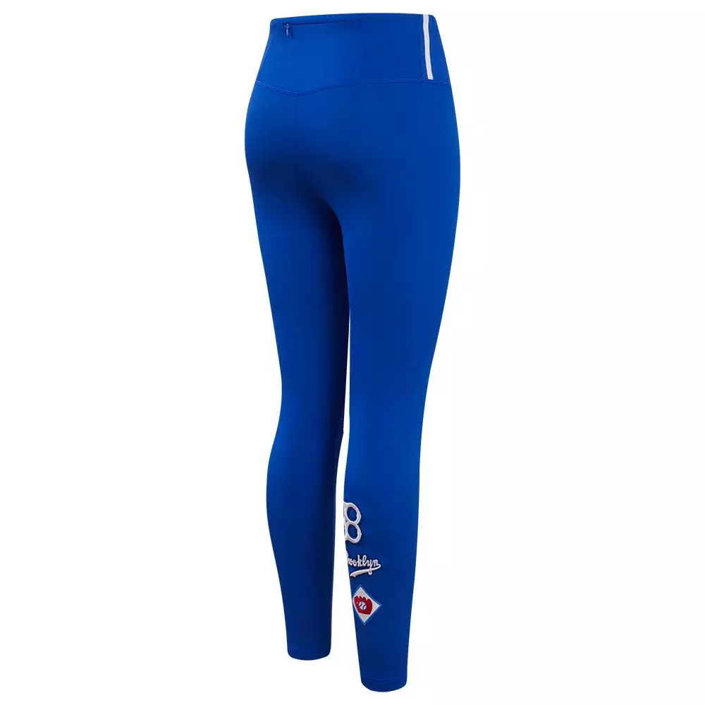 Pro Standard Women's MLB Brooklyn Dodgers Retro Classic Jersey Leggings - Royal - ROYAL