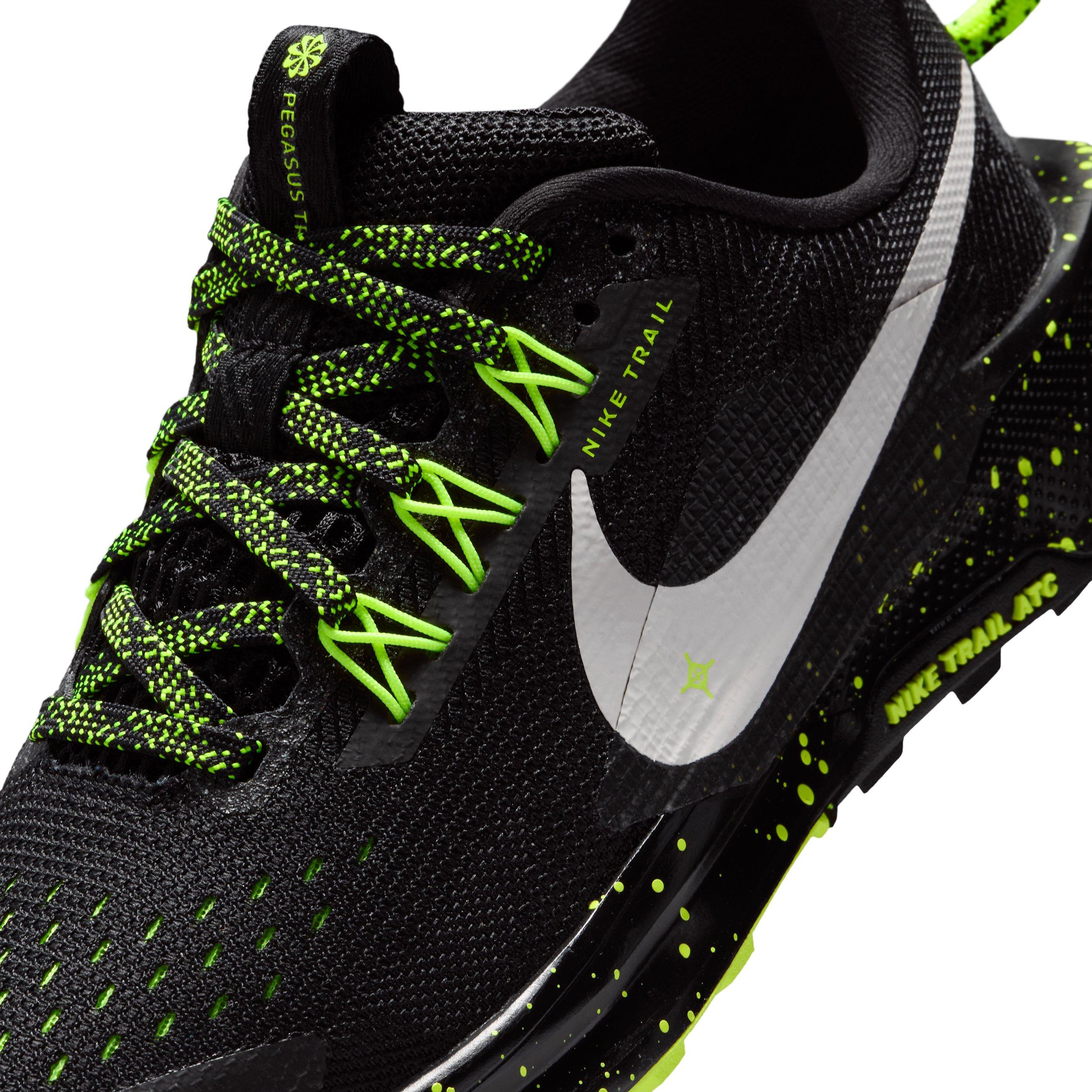 Nike Pegasus Trail 5 Grade School Boys' "Black/Volt Ice/Phantom" Trail Running Shoe