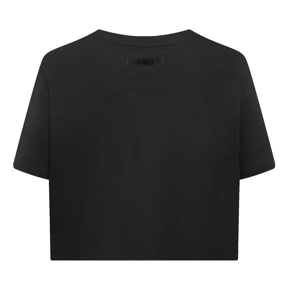 Pro Standard Women's MLB Baltimore Orioles Retro Classic Boxy Top -Black - BLACK