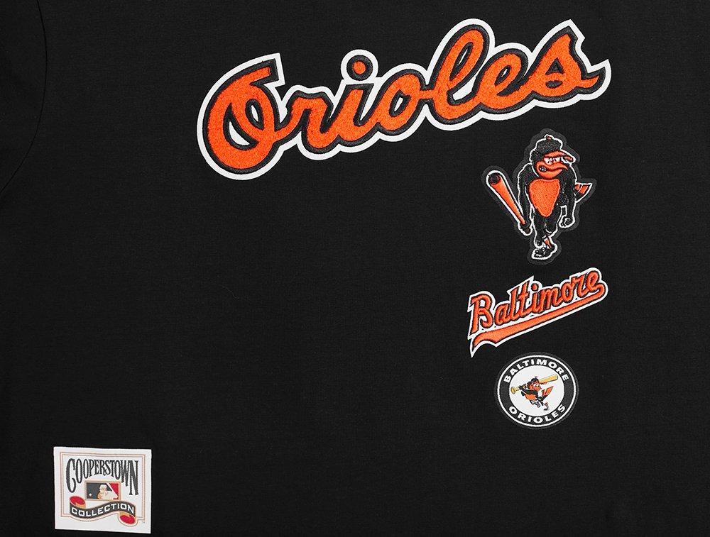 Pro Standard Women's MLB Baltimore Orioles Retro Classic Boxy Top -Black - BLACK Thumbnail View 5