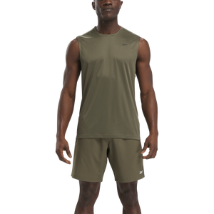 Reebok Men's Training Sleeveless Tech Tee - Green