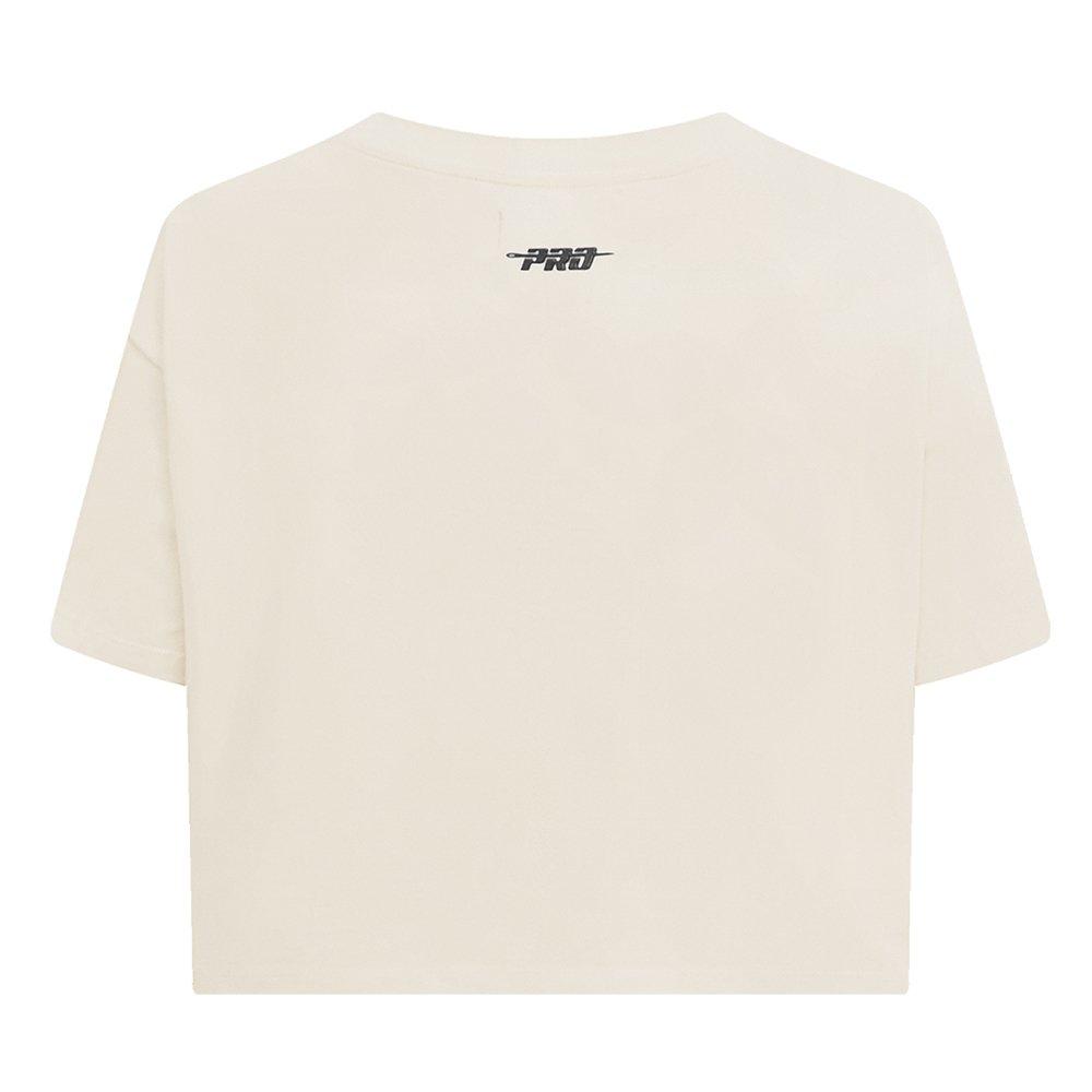 Pro Standard Women's MLB Baltimore Orioles Retro Classic Boxy Top -Cream - CREAM Thumbnail View 2