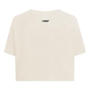 Pro Standard Women's MLB Baltimore Orioles Retro Classic Boxy Top -Cream