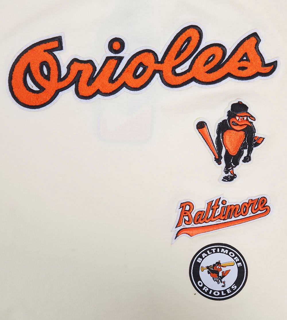 Pro Standard Women's MLB Baltimore Orioles Retro Classic Boxy Top - Cream - CREAM Thumbnail View 5
