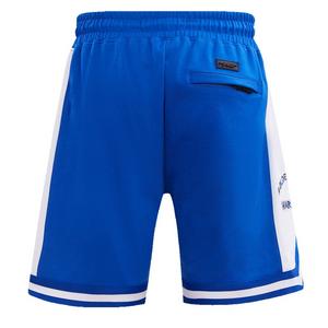 Pro Standard Men's NBA Golden State Warriors Retro Classic Double Knit Shorts -Royal