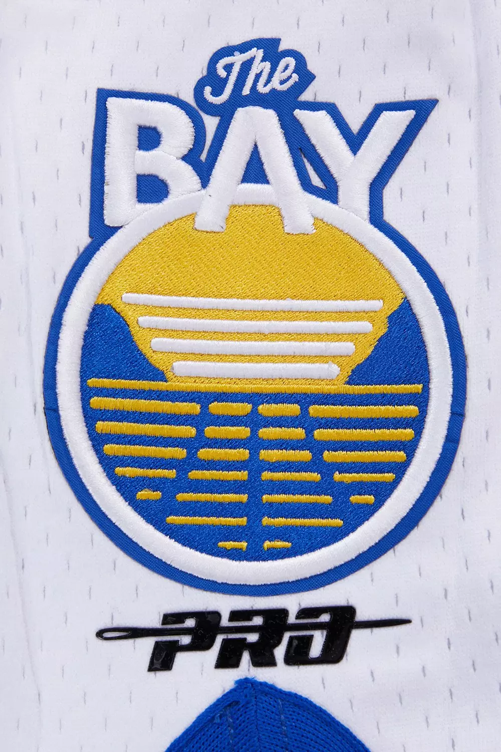 Pro Standard Men's NBA Golden State Warriors Retro Classic Double Knit Shorts - Royal - ROYAL