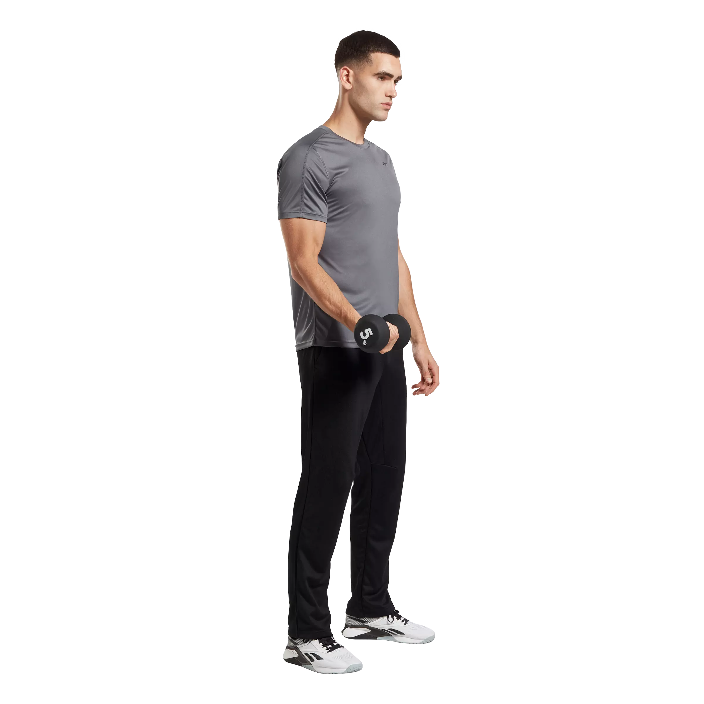 Reebok Men's Training Tech Tee - Grey - GREY