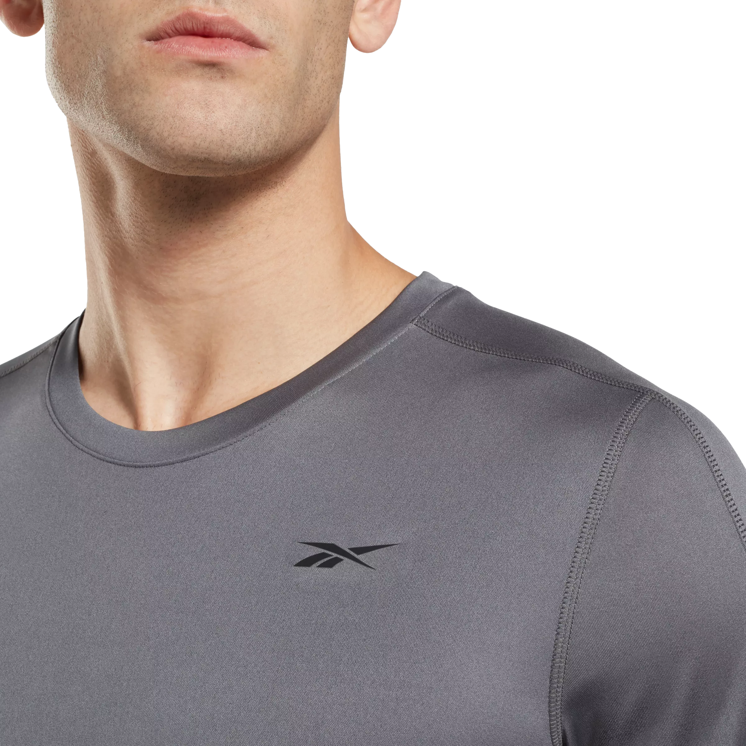 Reebok Men's Training Tech Tee - Grey - GREY