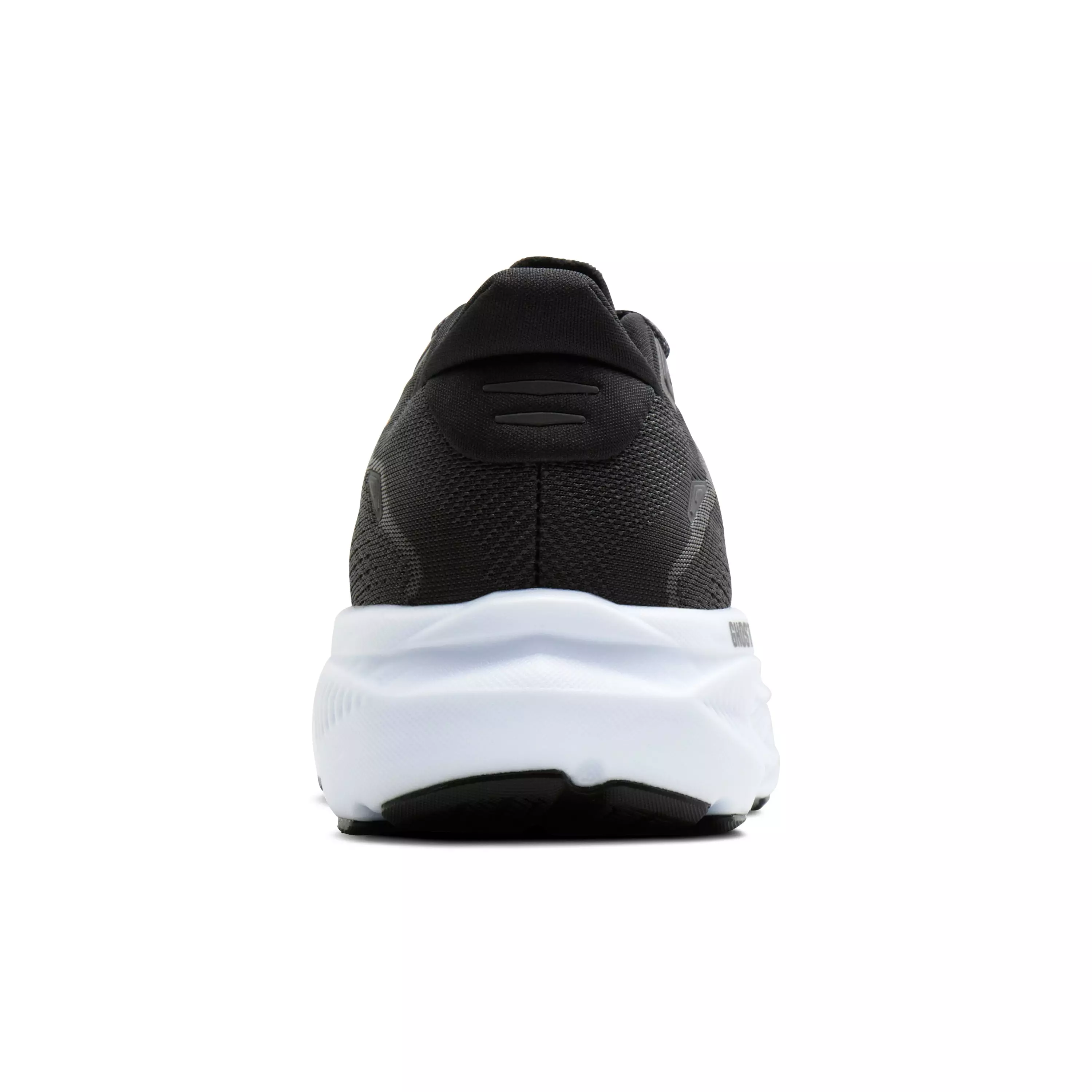 Brooks Ghost 18 "Black/Grey/White" Men's Extra Wide Running Shoe - BLACK/GREY/WHITE