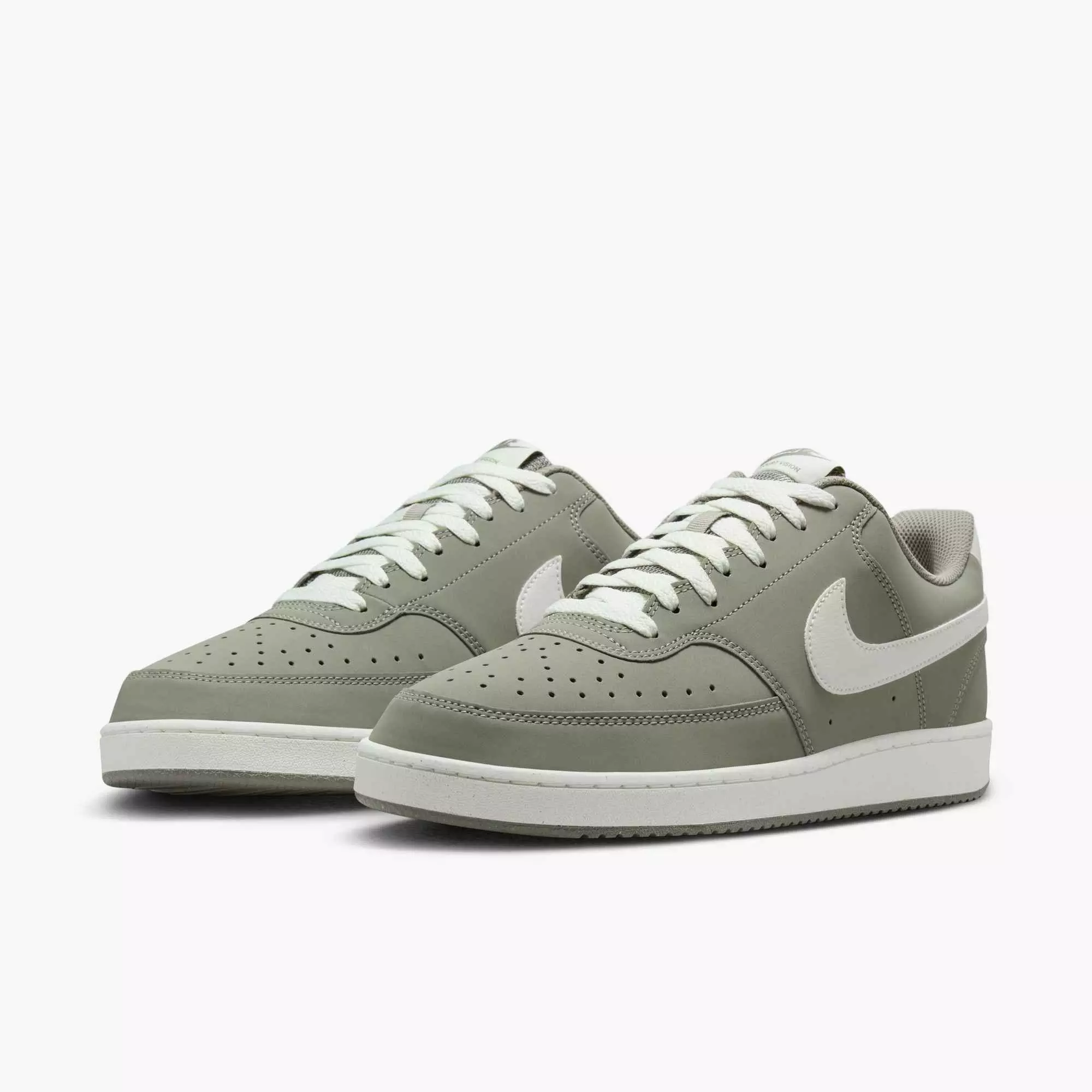 Nike Court Vision Low "Light Army/Sail" Men's Shoe - LT ARMY/SAIL