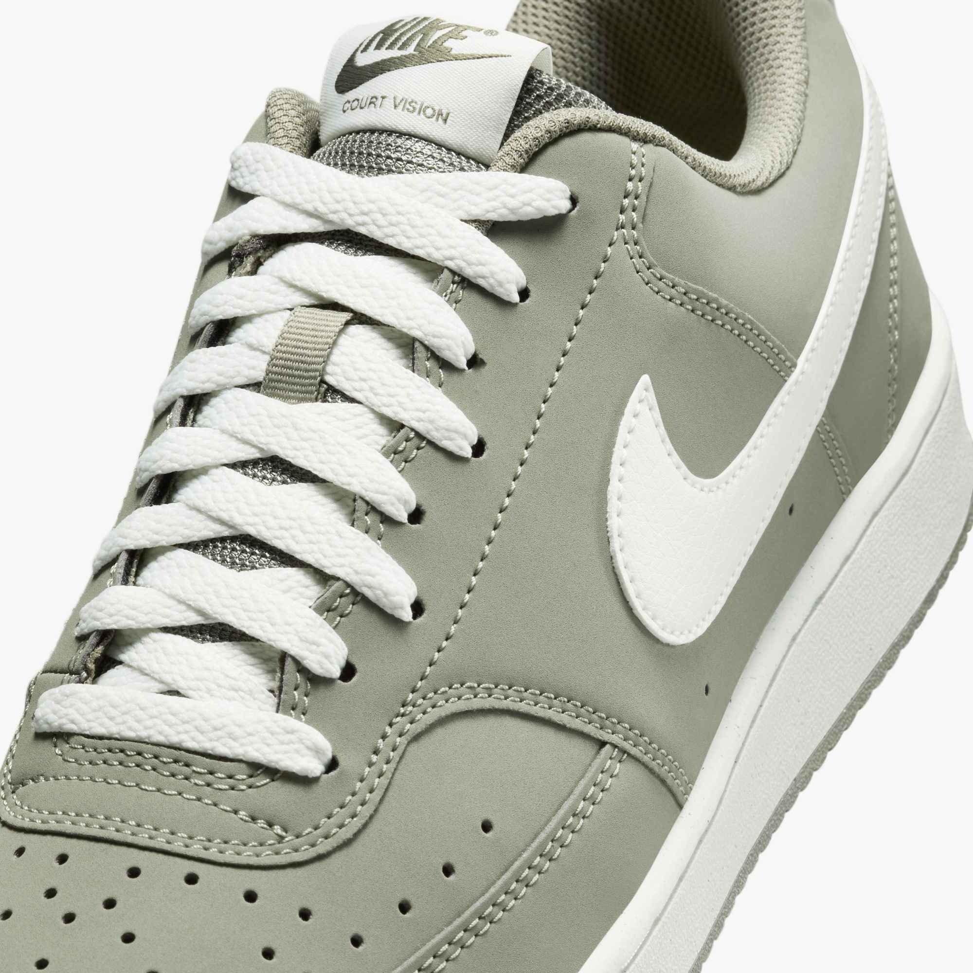 Nike Court Vision Low "Light Army/Sail" Men's Shoe - LT ARMY/SAIL Thumbnail View 6