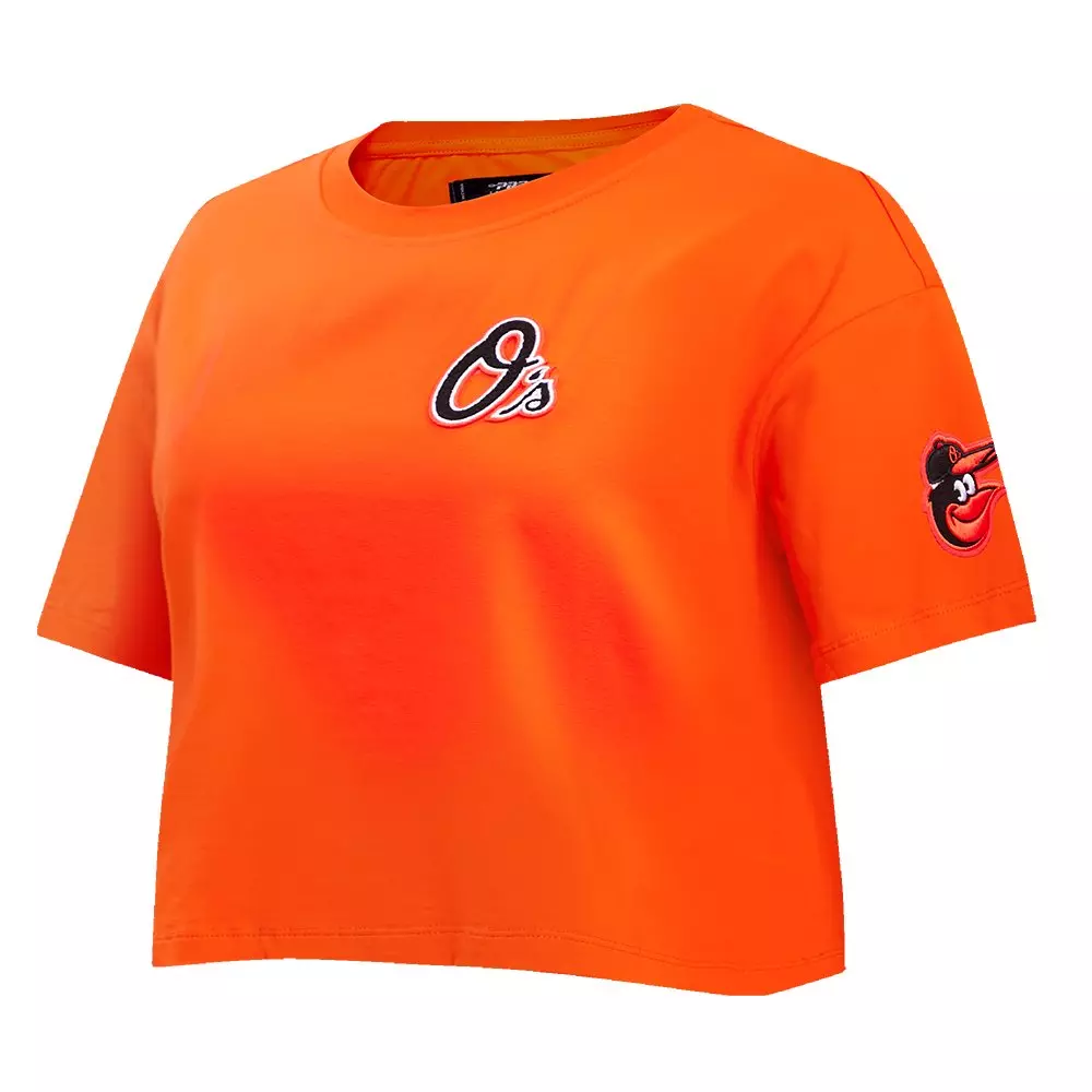 Pro Standard Women's MLB Baltimore Orioles Classic Boxy Top -Orange - ORANGE