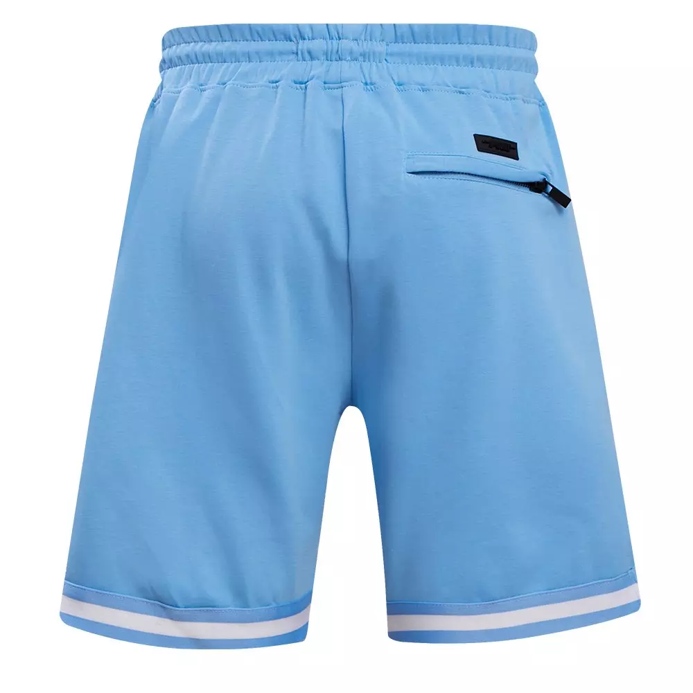Pro Standard Men's NBA Memphis Grizzlies Retro Classic Double Knit Shorts -Blue - BLUE