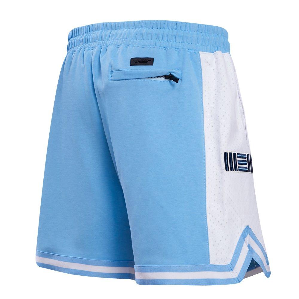 Pro Standard Men's NBA Memphis Grizzlies Retro Classic Double Knit Shorts - Blue - BLUE Thumbnail View 4