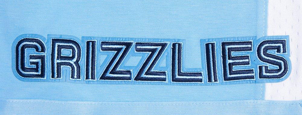 Pro Standard Men's NBA Memphis Grizzlies Retro Classic Double Knit Shorts -Blue - BLUE Thumbnail View 5