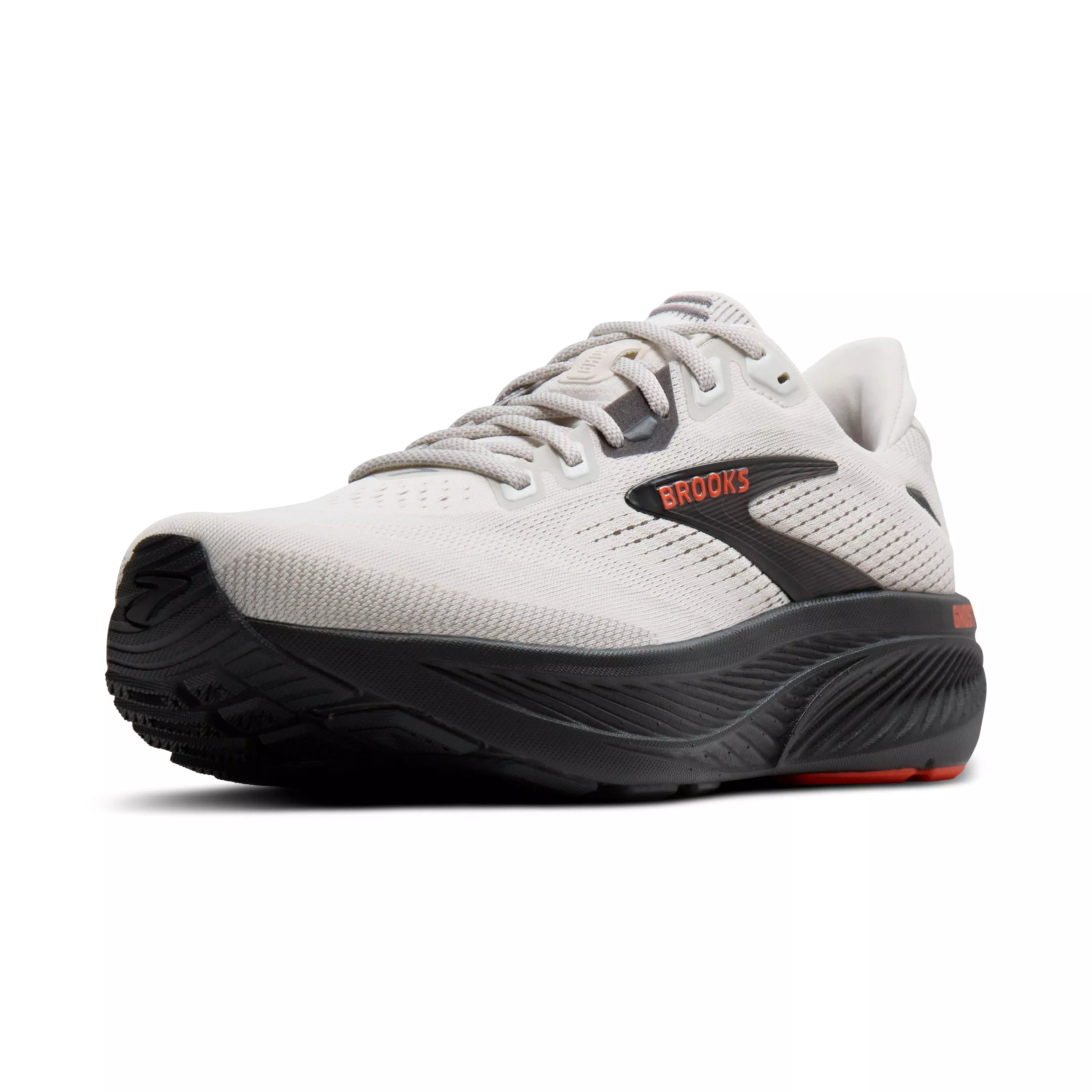 Brooks Ghost 18 "Coconut/Pearl/Tigerlily" Men's Running Shoe - COCONUT/PEARL/TIGERLILY