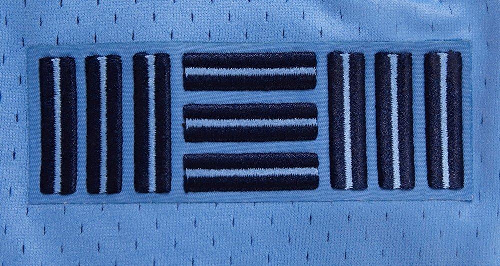 Pro Standard Men's NBA Memphis Grizzlies Retro Classic Double Knit Shorts - Eggshell/Blue - EGGSHELL/BLUE Thumbnail View 8