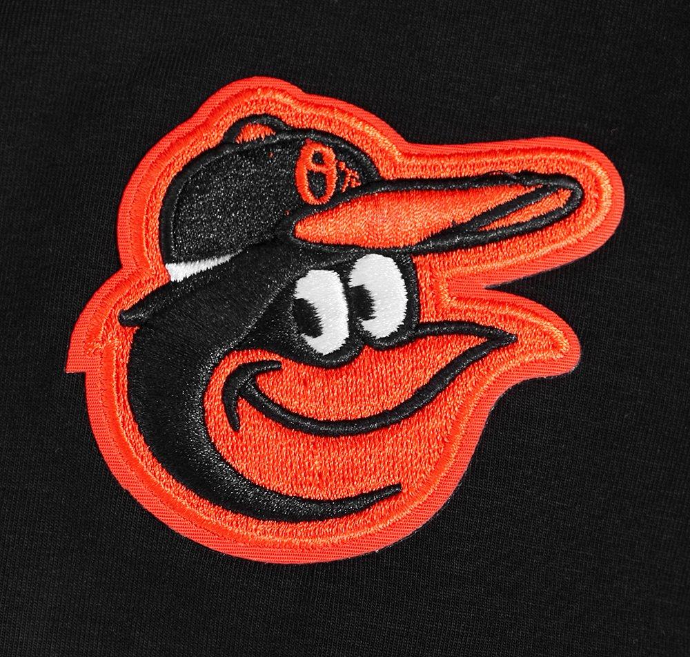 Pro Standard Women's MLB Baltimore Orioles Classic Short Sleeve SJ Slim Fit Top -Black - BLACK Thumbnail View 6