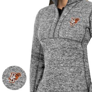 Antigua Women's Bowling Green Falcons Fortune Half-Zip Pullover Jacket