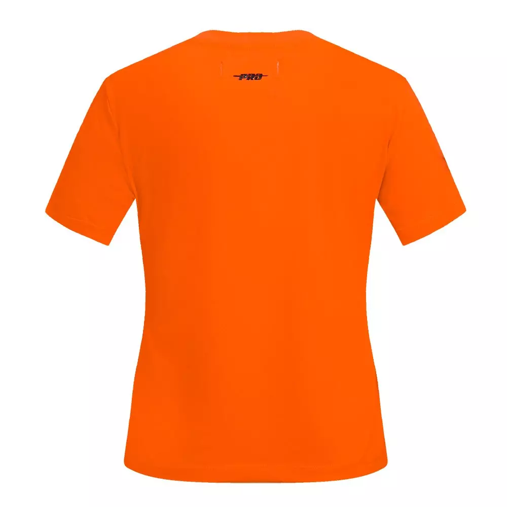 Pro Standard Women's MLB Baltimore Orioles Classic Short Sleeve SJ Slim Fit Top -Orange - ORANGE