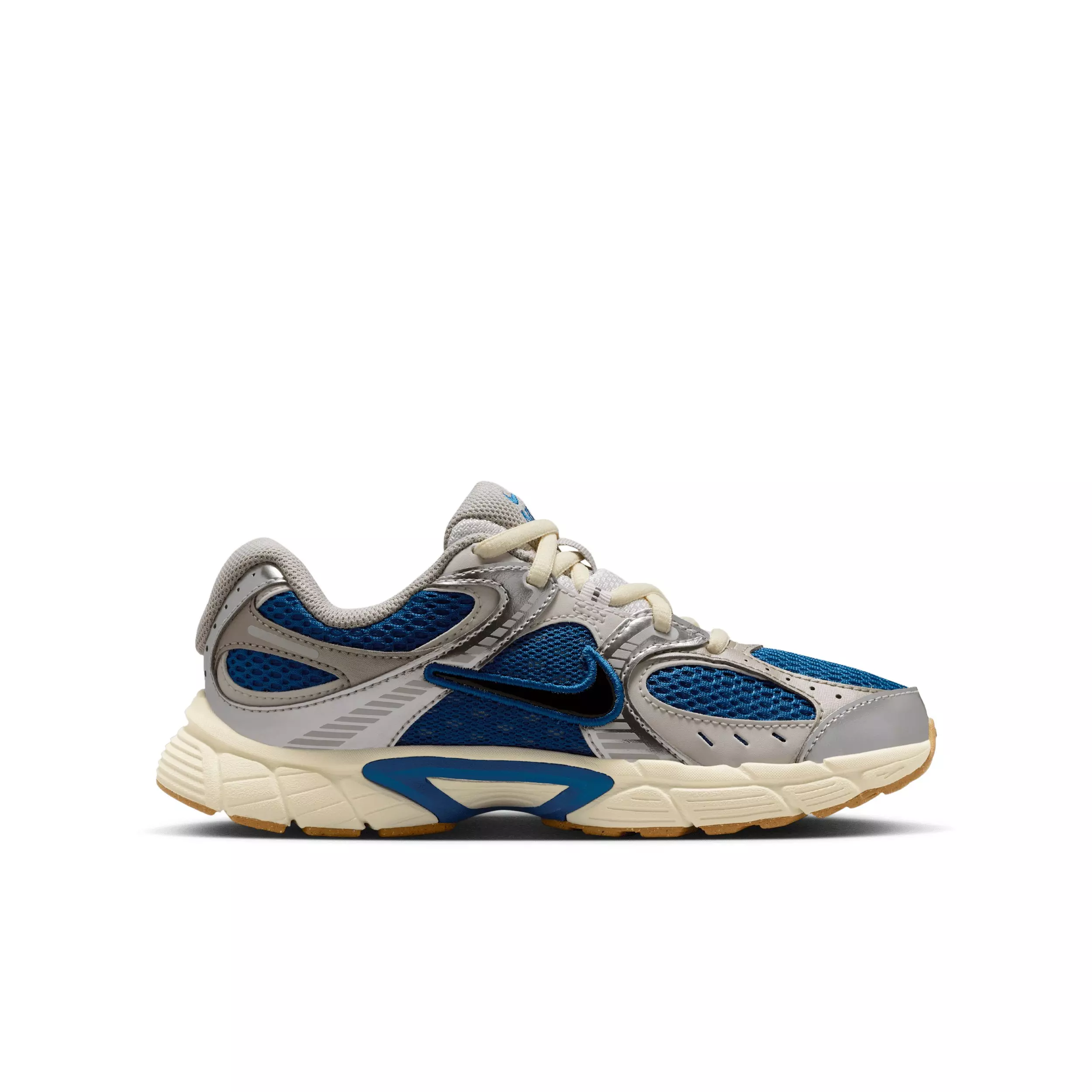 Nike V5 RNR "Court Blue/Vast Grey/College Grey/Black" Grade School Boys' Shoe - BLUE/GREY/GREY/BLACK