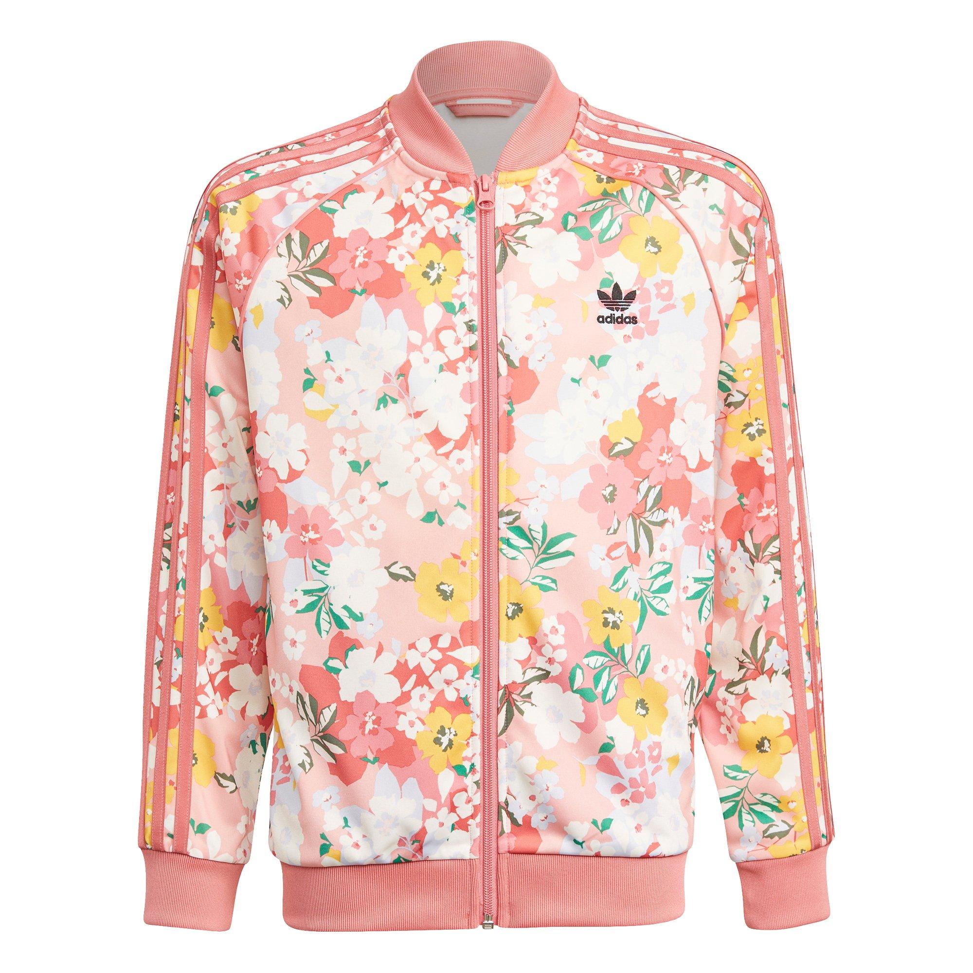 adidas ladies floral jacket