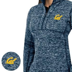 Antigua Women's California Golden Bears Fortune Half-Zip Pullover Jacket