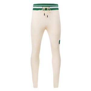 Pro Standard Men's NBA Boston Celtics Retro Classic Fleece Sweatpants -Eggshell/Kelly Green