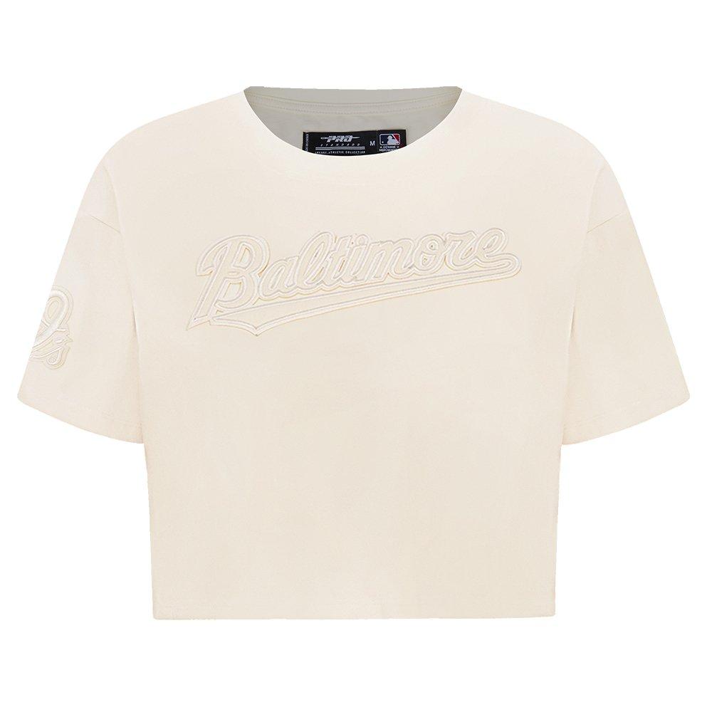 Pro Standard Women's MLB Baltimore Orioles Neutral SJ Boxy Top - Cream - CREAM Thumbnail View 1