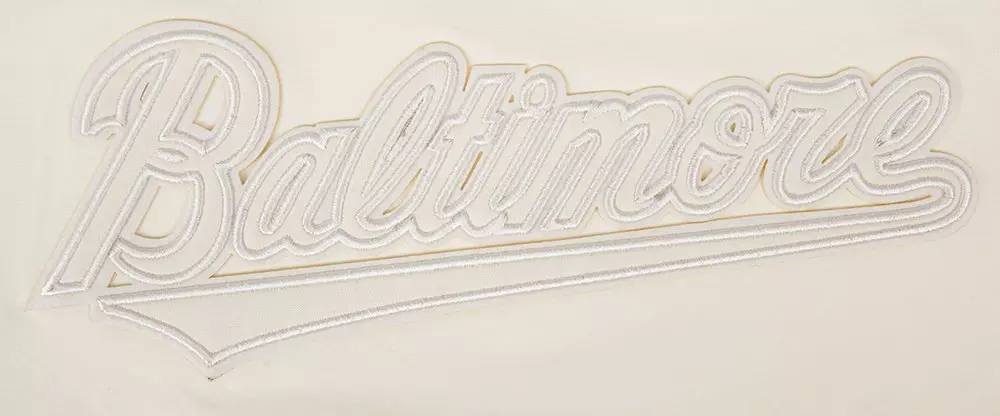 Pro Standard Women's MLB Baltimore Orioles Neutral SJ Boxy Top -Cream - CREAM