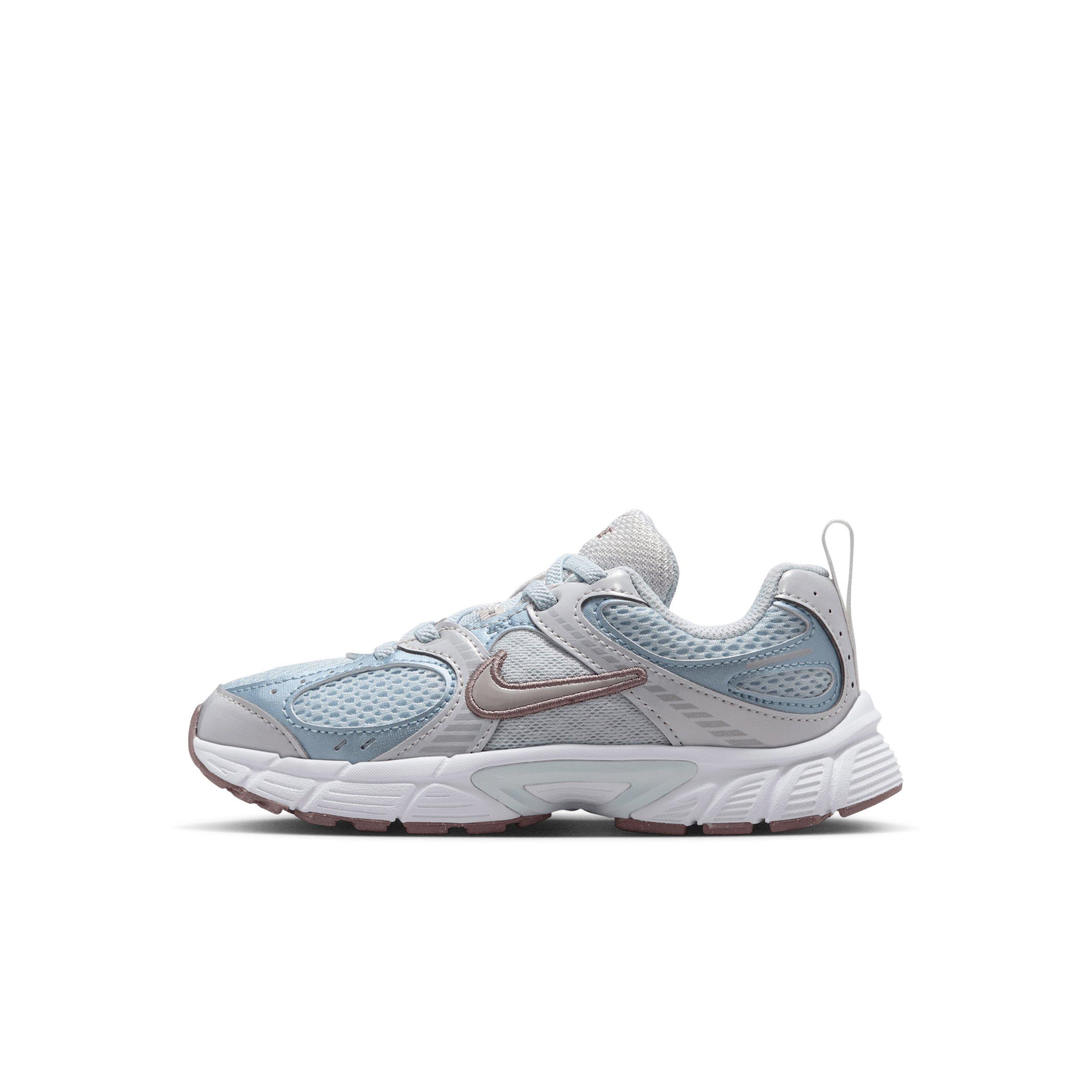 Nike V5 RNR "Aura/Platinum Tint/Taupe Haze/Moon Particle" Preschool Girls' Shoe - AURA/PLATINUM/TAUPE/MOON Thumbnail View 2