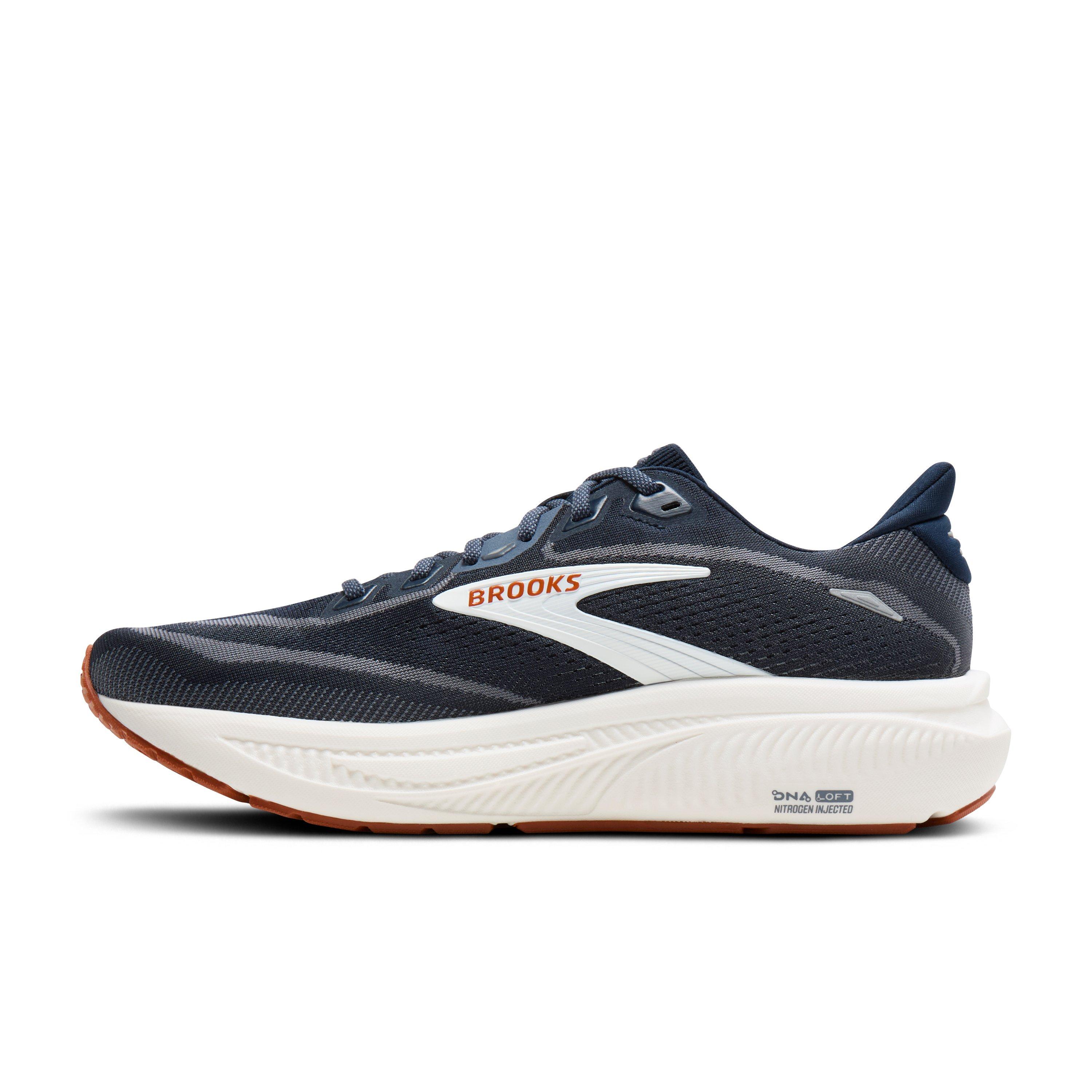 Brooks Ghost 18 "Navy Blazer/Red Earth/Blue" Men's Running Shoe - NAVY/RED/BLUE
