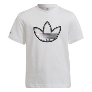 adidas Originals Big Kids' SPRT Collection Tee-White/Black