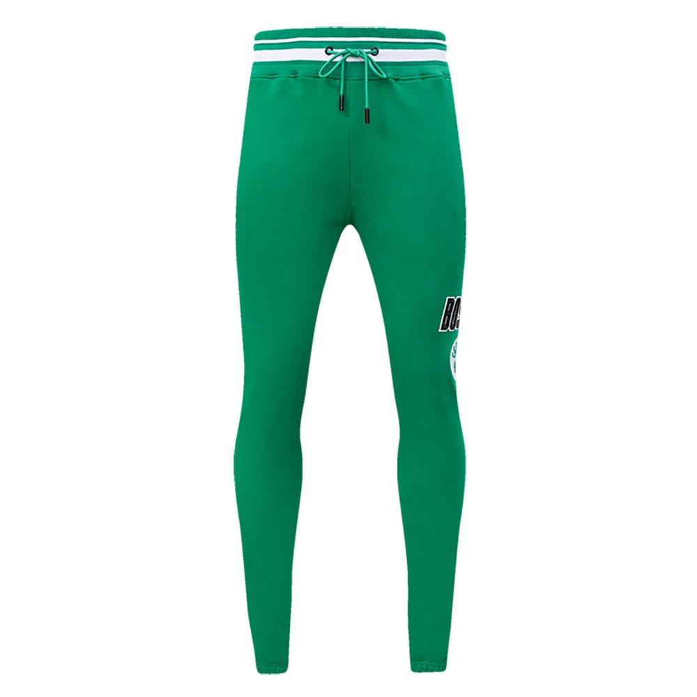 Pro Standard Men's NBA Boston Celtics Retro Classic Fleece Sweatpants -Kelly Green - KELLY GREEN Thumbnail View 1