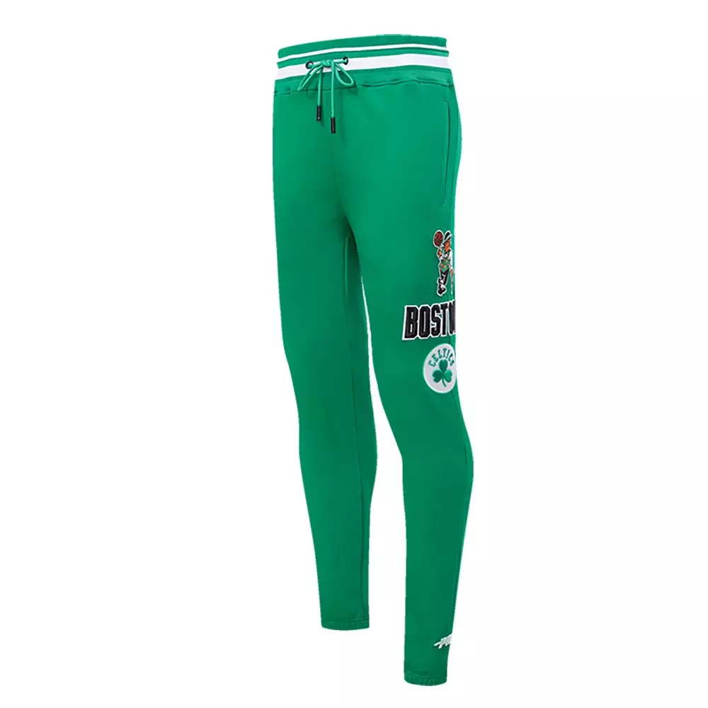 Pro Standard Men's NBA Boston Celtics Retro Classic Fleece Sweatpants - Kelly Green - KELLY GREEN