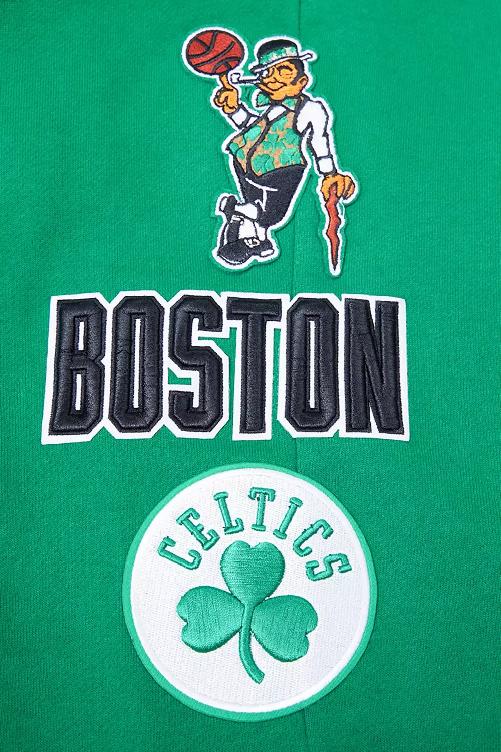 Pro Standard Men's NBA Boston Celtics Retro Classic Fleece Sweatpants -Kelly Green - KELLY GREEN