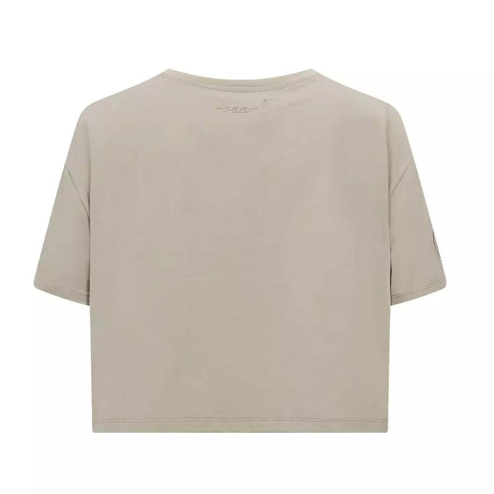 Pro Standard Women's MLB Baltimore Orioles Neutral SJ Boxy Top - Tan - TAN