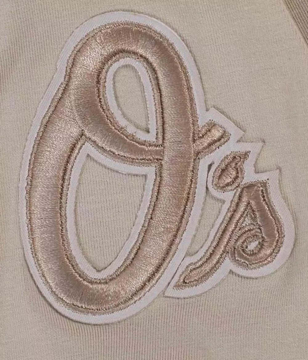 Pro Standard Women's MLB Baltimore Orioles Neutral SJ Boxy Top -Tan - TAN