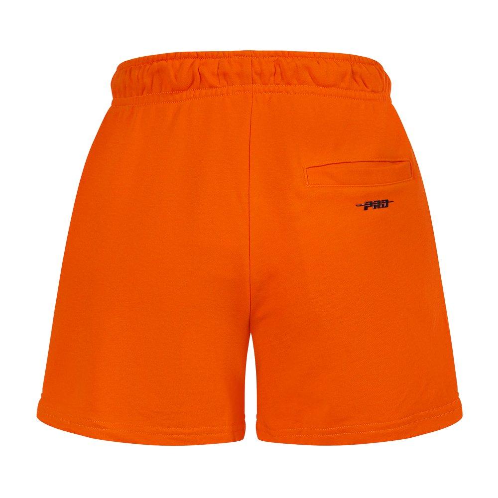 Pro Standard Women's MLB Baltimore Orioles Classic Fleece Shorts - Orange - ORANGE Thumbnail View 2