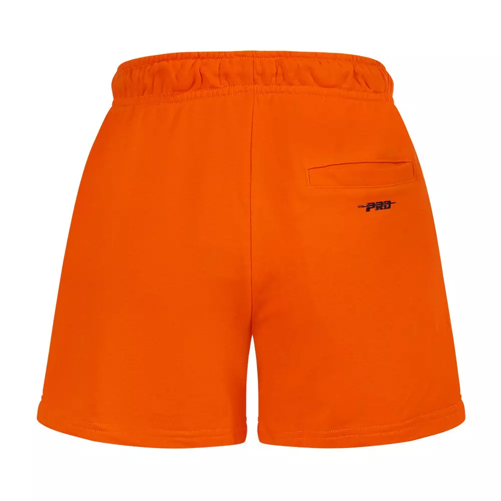 Pro Standard Women's MLB Baltimore Orioles Classic Fleece Shorts -Orange - ORANGE