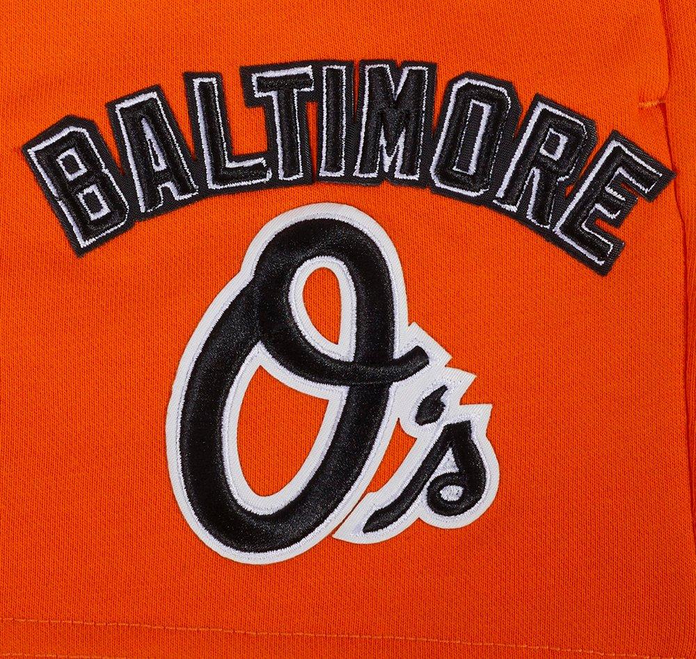 Pro Standard Women's MLB Baltimore Orioles Classic Fleece Shorts -Orange - ORANGE Thumbnail View 5