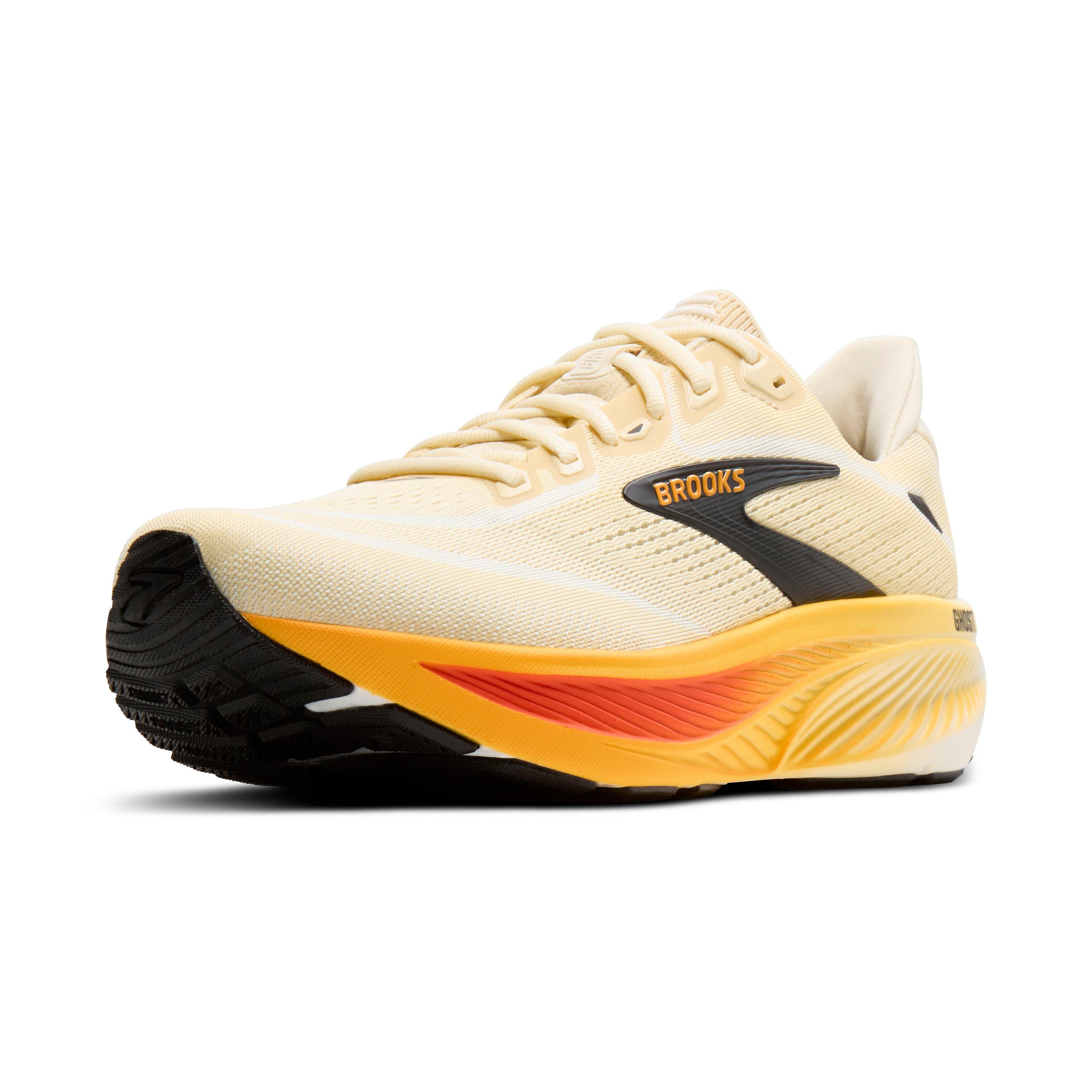 Brooks Ghost 18 "Rutabaga/Tigerlily/Orange" Men's Running Shoe - RUTABAGA/TIGERLILY/ORANGE