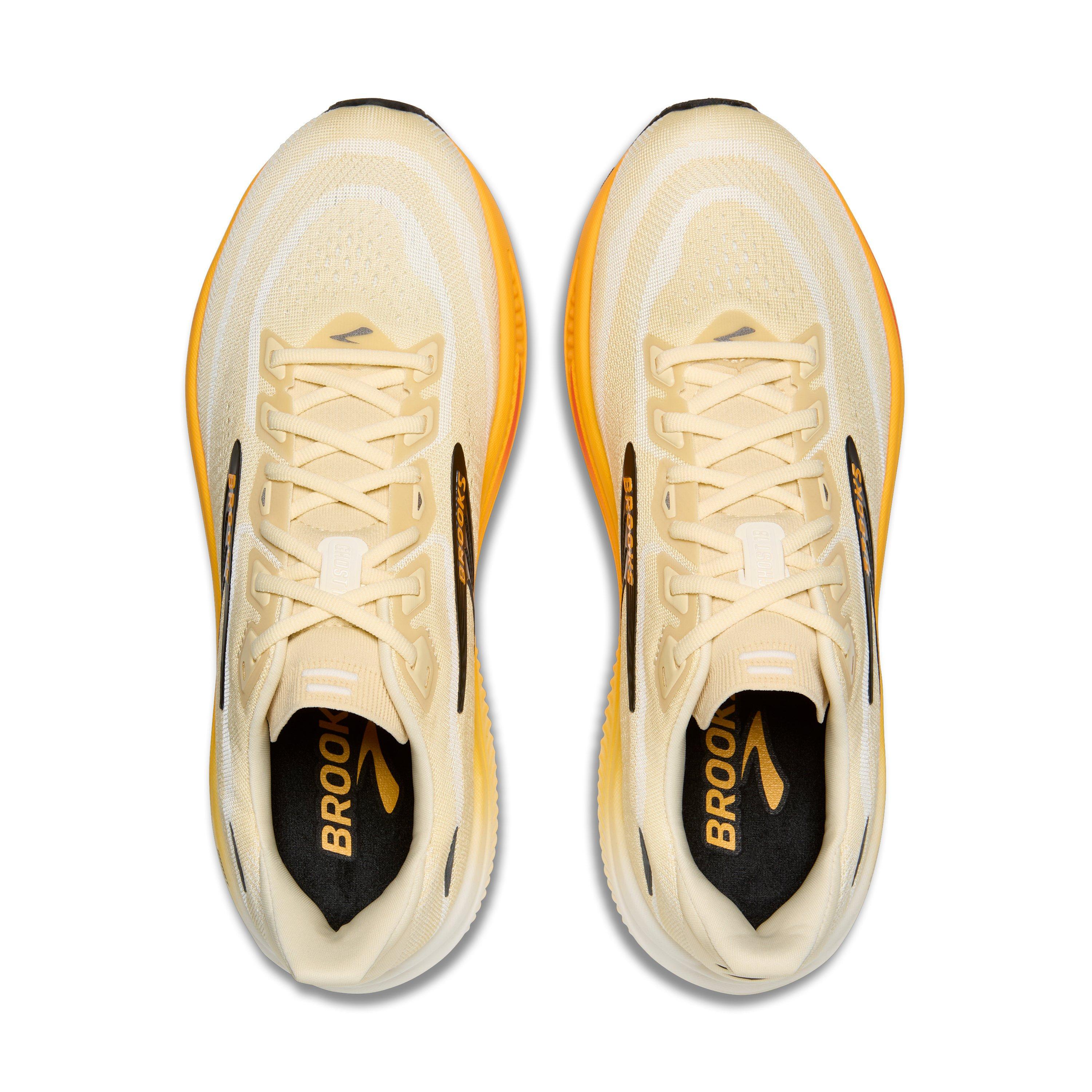 Brooks Ghost 18 "Rutabaga/Tigerlily/Orange" Men's Running Shoe - RUTABAGA/TIGERLILY/ORANGE