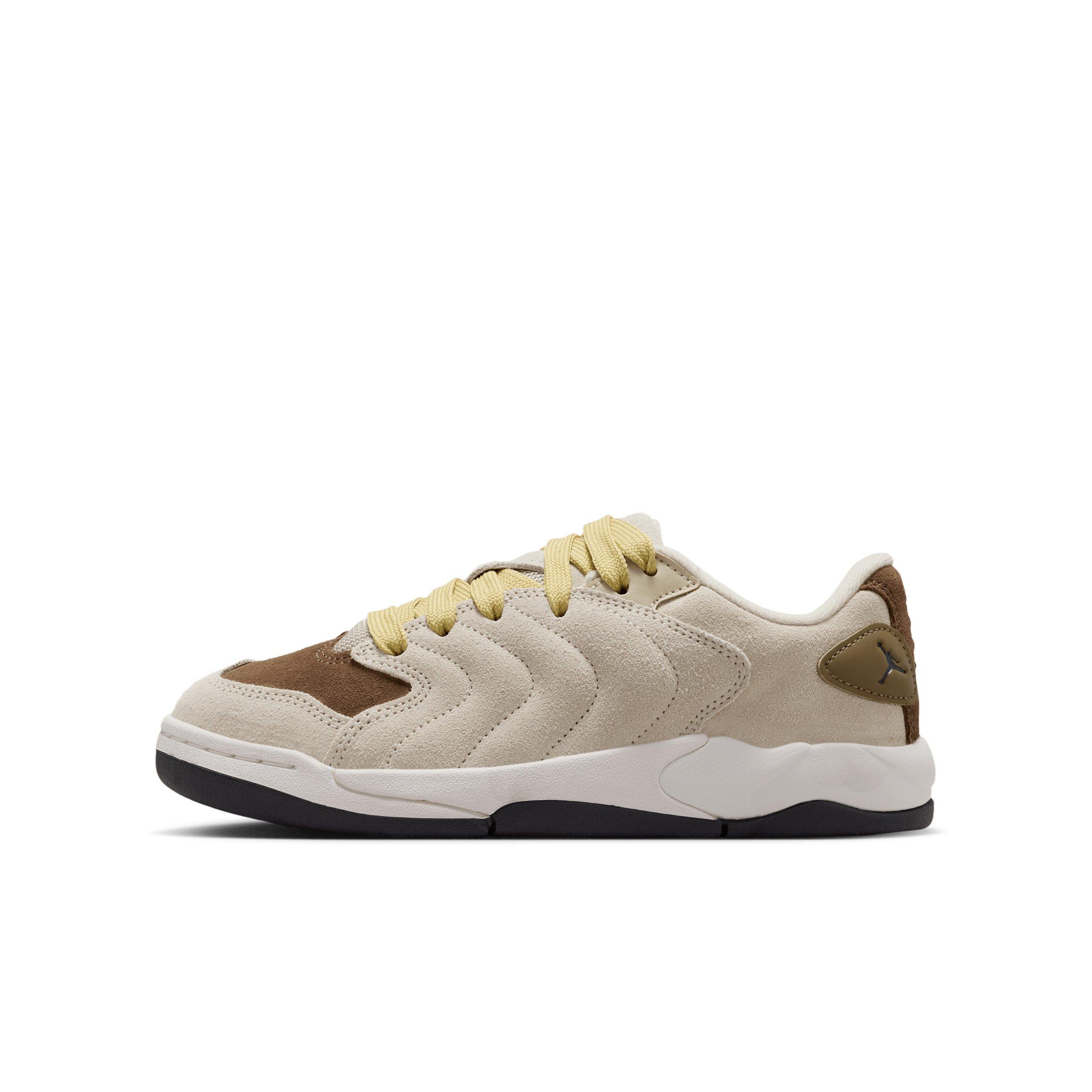 Jordan Session "Light Khaki/Brown Kelp/Sail/Light Wild Mango" Grade School Girls' Shoe - LT KHAKI/BROWN/SAIL/LT MANGO Thumbnail View 2