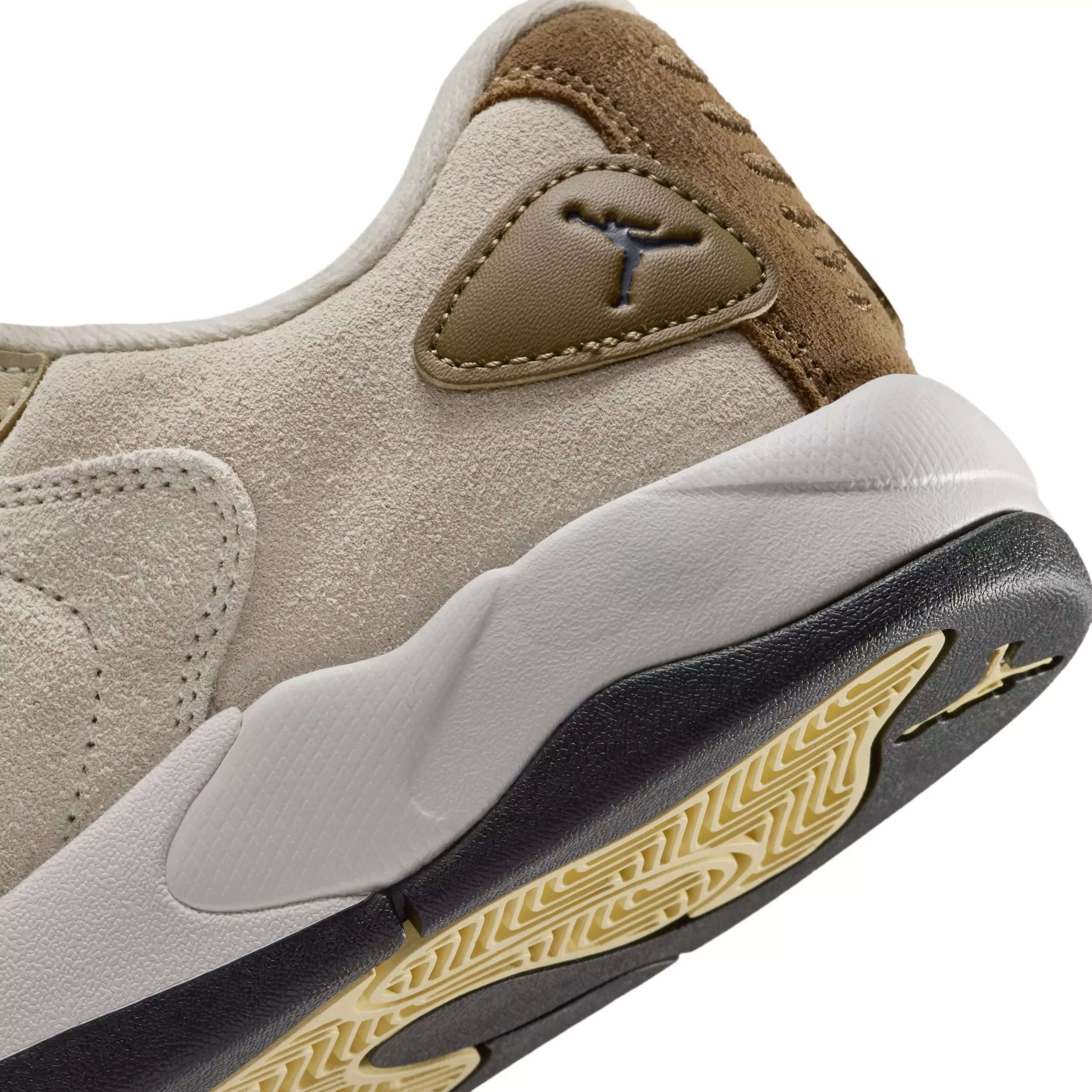 Jordan Session "Light Khaki/Brown Kelp/Sail/Light Wild Mango" Grade School Girls' Shoe - LT KHAKI/BROWN/SAIL/LT MANGO