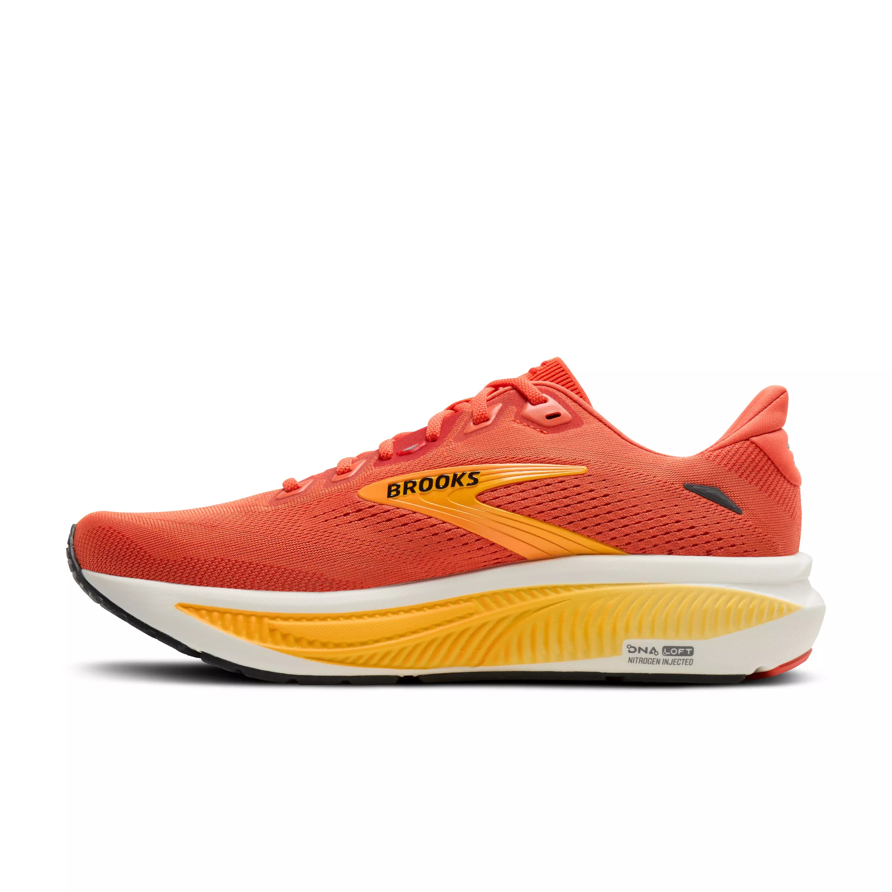 Brooks Ghost 18 "Tigerlily/Orange/Pearl" Men's Running Shoe - TIGERLILY/ORANGE/PEARL
