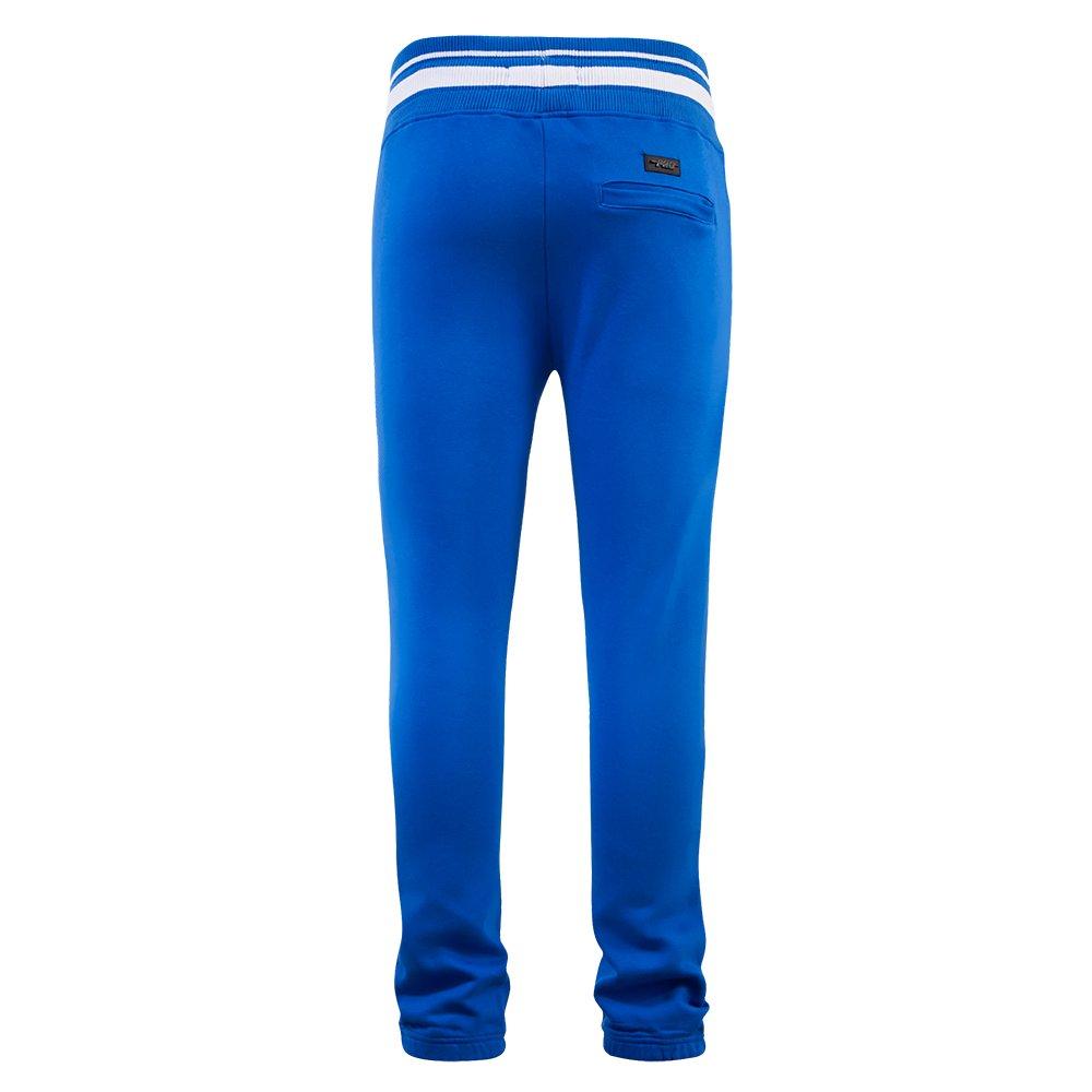 Pro Standard Men's NBA Golden State Warriors Retro Classic Fleece Sweatpants -Royal - ROYAL Thumbnail View 2