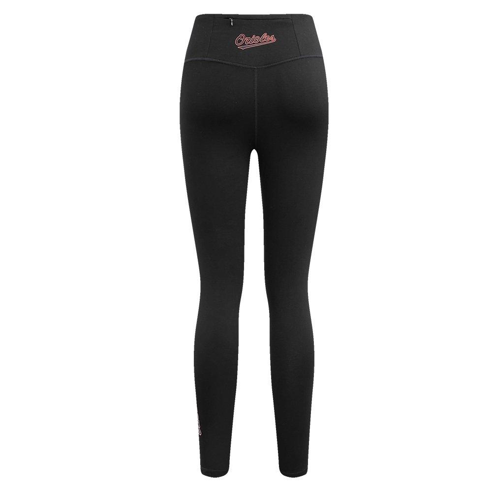 Pro Standard Women's MLB Baltimore Orioles​ Classic Jersey Leggings - Black - BLACK Thumbnail View 2