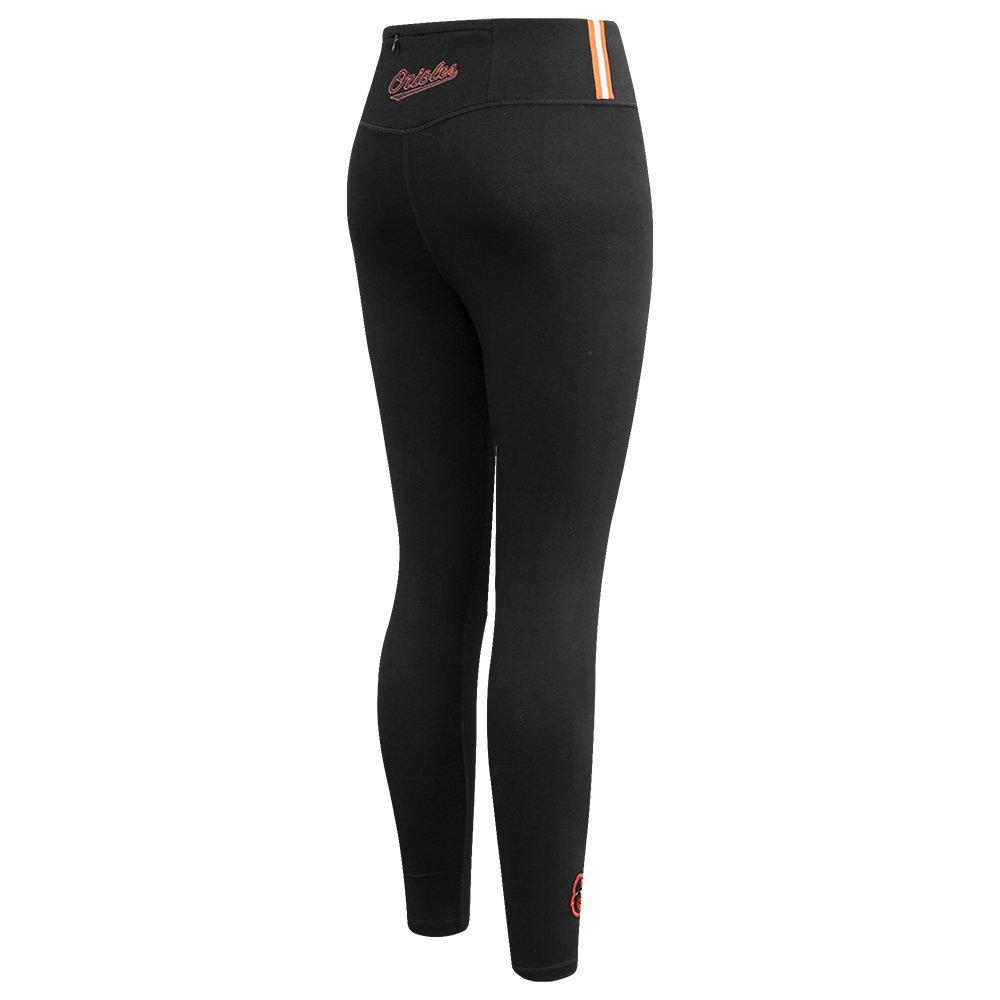 Pro Standard Women's MLB Baltimore Orioles​ Classic Jersey Leggings - Black - BLACK Thumbnail View 4