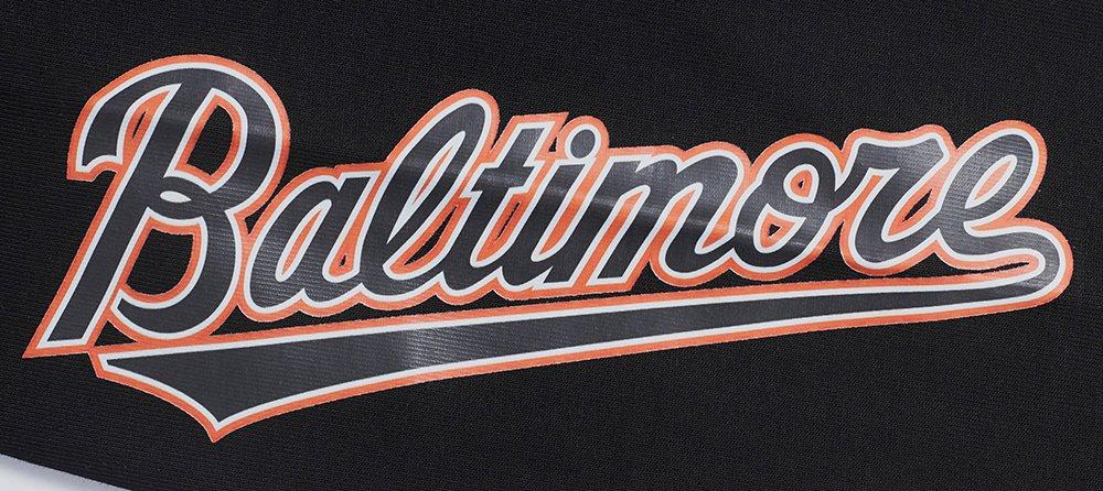 Pro Standard Women's MLB Baltimore Orioles​ Classic Jersey Leggings - Black - BLACK Thumbnail View 6